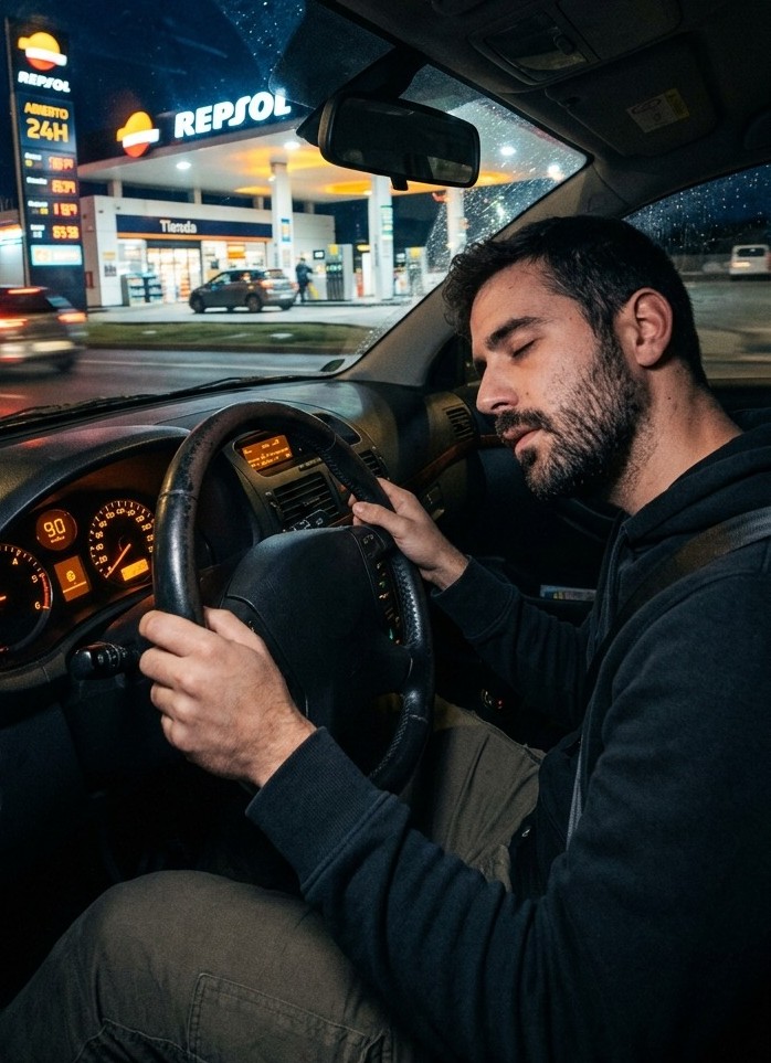 Conduir somnàmbul: quines conseqüències legals té?